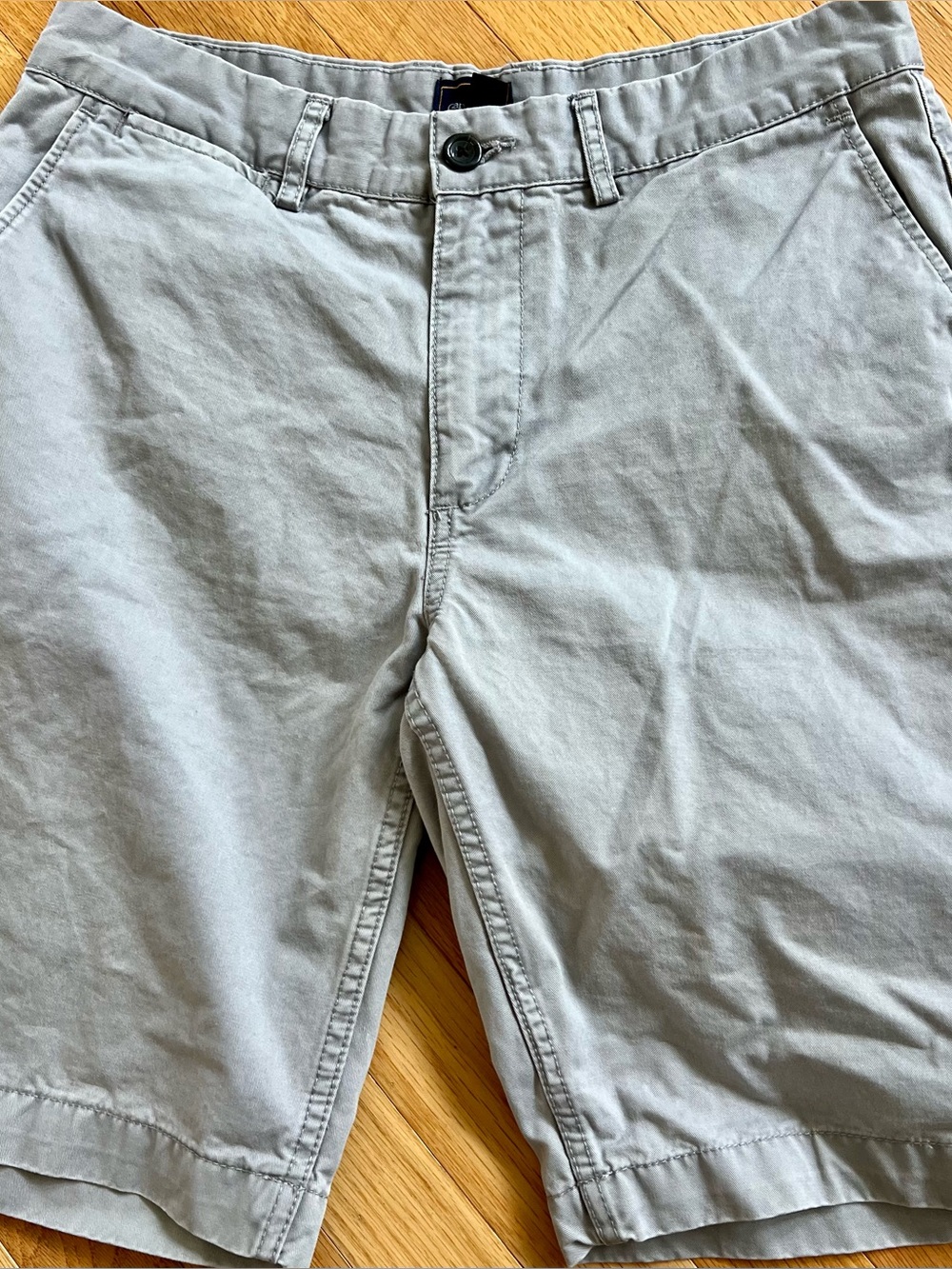 Men's Classic Light Gray Cotton Shorts 31